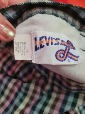 Rare 1970s Plaid Levis
